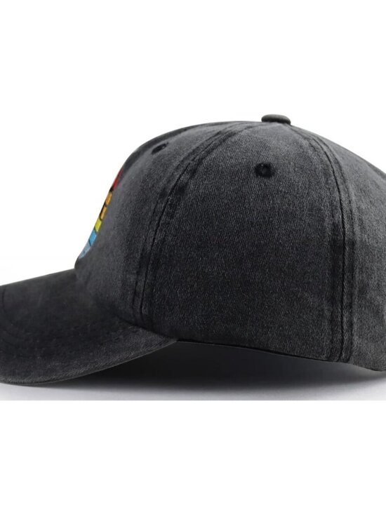 Women Funny Vintage Adjustable Cotton Embroidered Summer Vacation Sun Beach Hat